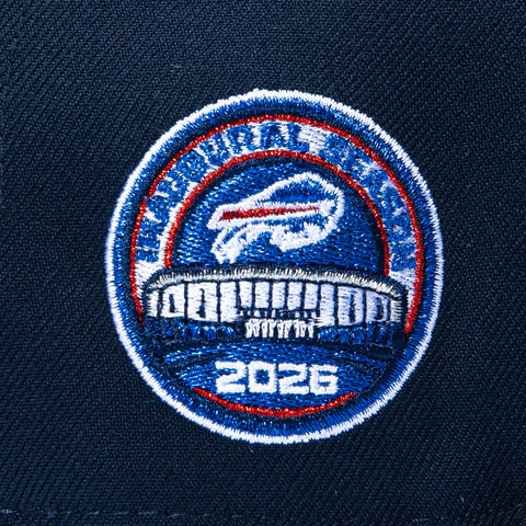 New Era 59Fifty Buffalo Bills 2026 Inaugural Patch Bolt Hat - Navy New Era