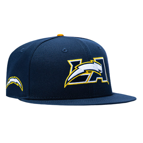 New Era 59Fifty Los Angeles Chargers Logo Patch Deceptor Hat - Navy New Era