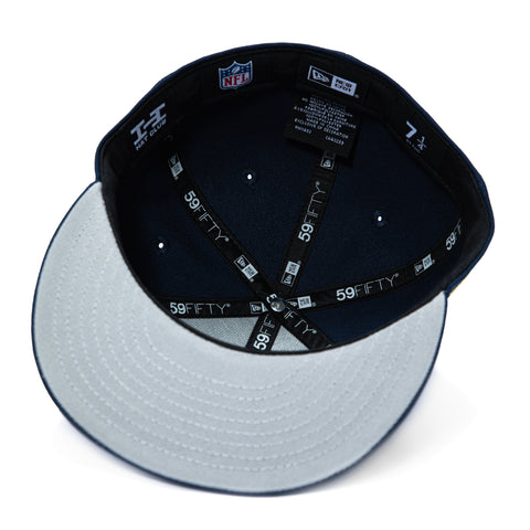 New Era 59Fifty Los Angeles Chargers Logo Patch Deceptor Hat - Navy New Era