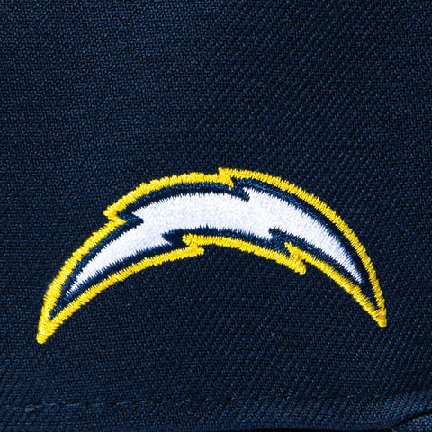 New Era 59Fifty Los Angeles Chargers Logo Patch Deceptor Hat - Navy New Era