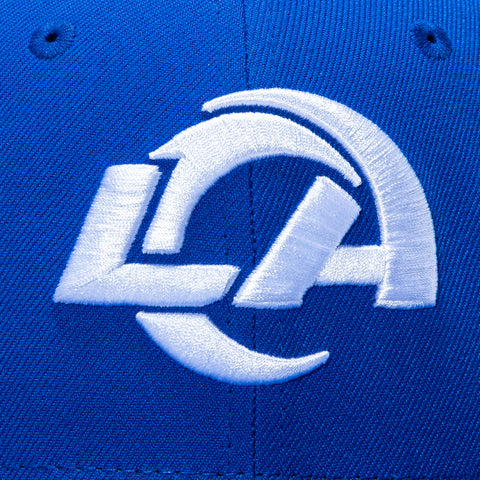 New Era 59Fifty Los Angeles Rams Hat - Royal, White New Era
