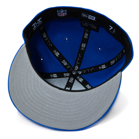 New Era 59Fifty Los Angeles Rams LA Hat - Royal, Yellow New Era
