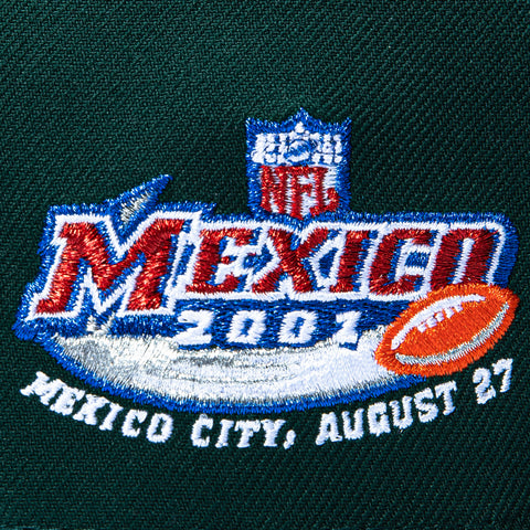 New Era 59Fifty Las Vegas Raiders 2001 Mexico Patch Shield Pink UV Hat - Green New Era