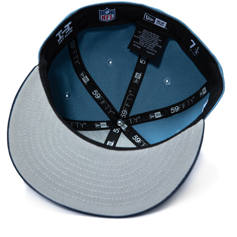 New Era 59Fifty Seattle Seahawks 50th Anniversary Patch Hat - Indigo, Navy New Era