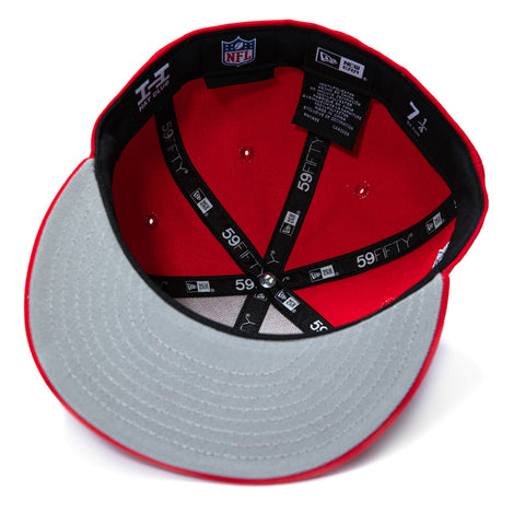 New Era 59Fifty Tennessee Titans 20th Anniversary Patch Hat - Red New Era