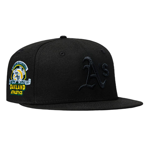 RED UV 5950 ATHLETICS 100TH A BLK/BLK/BLK New Era