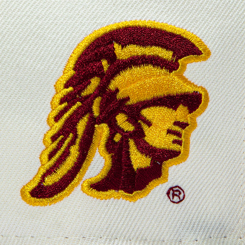 2TONE USC 1990 ROSE BOWL WHT/CRD New Era