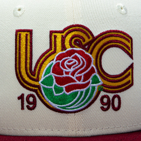 2TONE USC 1990 ROSE BOWL WHT/CRD New Era