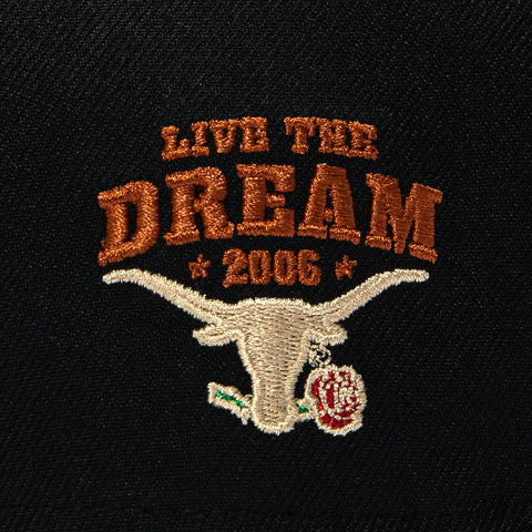 2TONEONE LONGHORNS LIVE THE DREAM BLK/BOG New Era