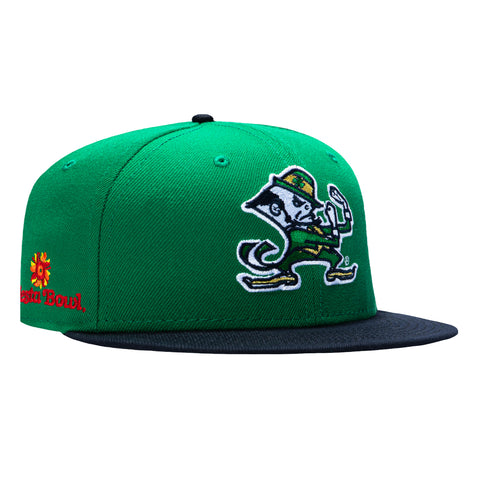 2TONE NOTRE DAME FIESTA BOWL MASCOT KEL/GRN New Era