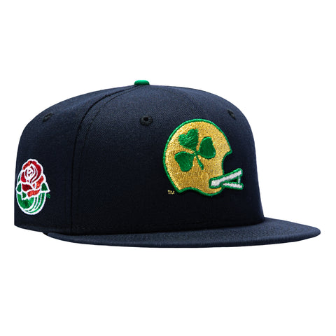 5950 NOTRE DAME RB HELMET NVY New Era