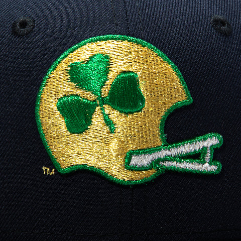 5950 NOTRE DAME RB HELMET NVY New Era