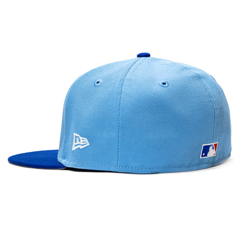 New Era 59Fifty Toronto Blue Jays 50th Anniversary Patch 2003 Hat - Light Blue, Royal New Era