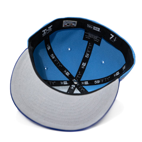 New Era 59Fifty Toronto Blue Jays 50th Anniversary Patch 2003 Hat - Light Blue, Royal New Era