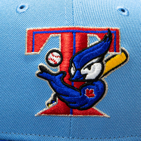 New Era 59Fifty Toronto Blue Jays 50th Anniversary Patch 2003 Hat - Light Blue, Royal New Era
