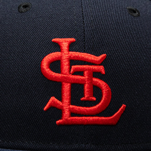 New Era 59Fifty St Louis Cardinals Busch Stadium Patch Hat - Navy, Navy New Era