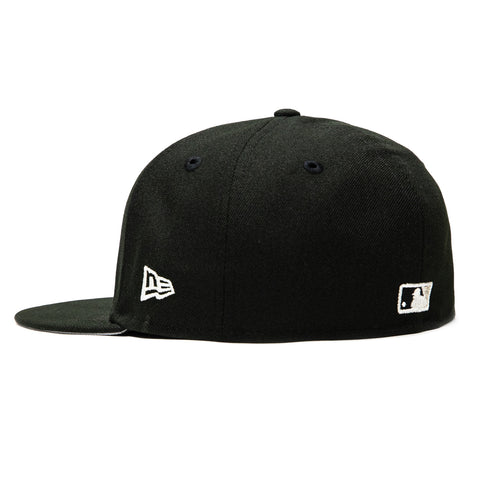 New Era 59Fifty Seattle Mariners 50th Anniversary Patch Steel Hat - Black New Era