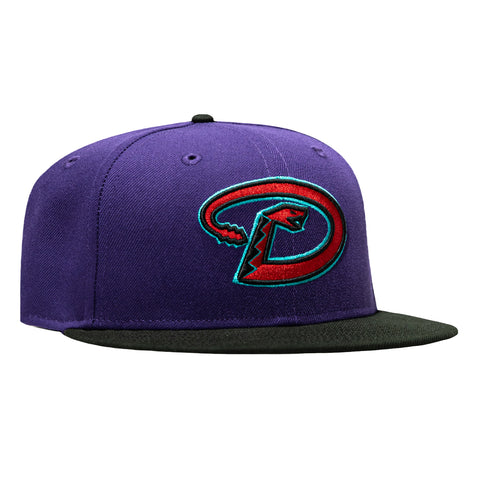 New Era 59Fifty Arizona Diamondbacks D Hat - Purple, Black, Sedona Red New Era