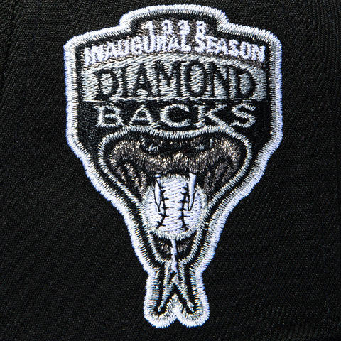 5950 DBACKS INAUG D BLK/WHT/MSL New Era