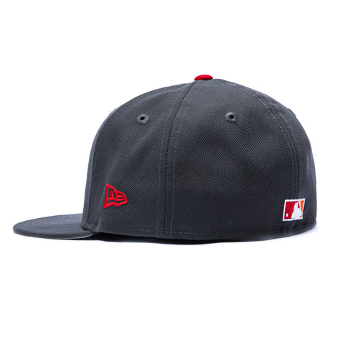 New Era 59Fifty Molten Lava Houston Astros 50th Anniversary Patch Hat - Graphite New Era