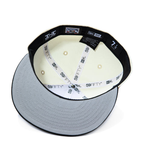 New Era 59Fifty Molten Lava San Francisco Giants 2007 All Star Game Patch Hat - White, Black New Era