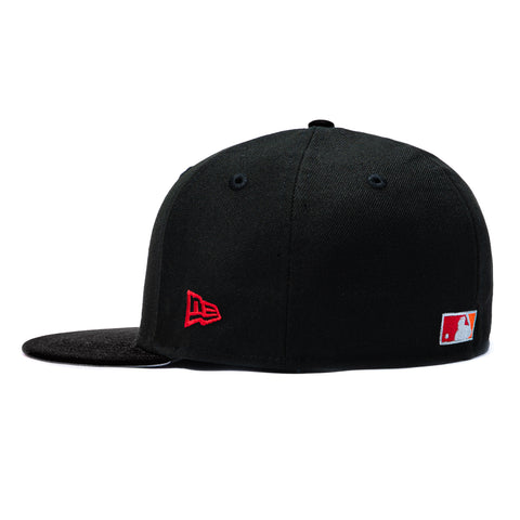 New Era 59Fifty Molten Lava Texas Rangers 1995 All Star Game Patch Hat - Black New Era