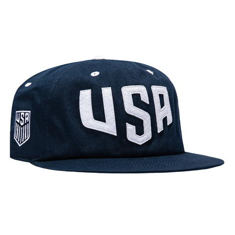 Fan Ink USA Soccer Bankroll Snapback Hat -  Navy Fan Ink