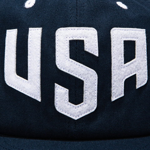 Fan Ink USA Soccer Bankroll Snapback Hat -  Navy Fan Ink
