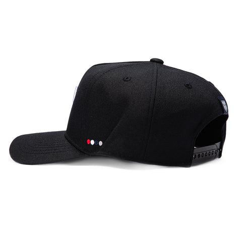 Fan Ink USA Soccer Cola Snapback Hat -  Black Fan Ink