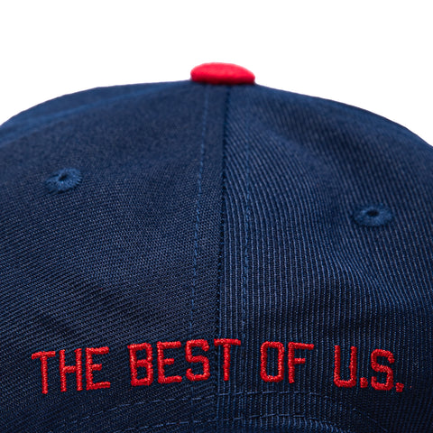Fan Ink USA Soccer Locale 2 Snapback Hat - Navy Fan Ink