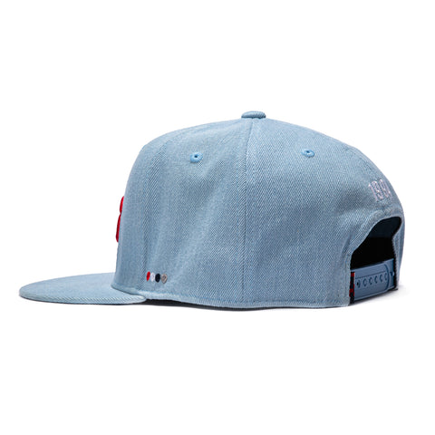 Fan Ink USA Soccer Making History Snapback Hat - Denim Fan Ink