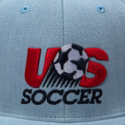 Fan Ink USA Soccer Making History Snapback Hat - Denim Fan Ink