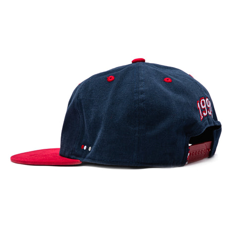 Fan Ink USA Soccer Swingman 1999 Snapback Hat - Navy, Red Fan Ink