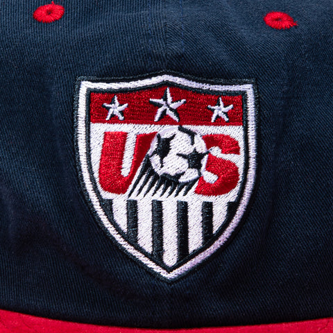 Fan Ink USA Soccer Swingman 1999 Snapback Hat - Navy, Red Fan Ink