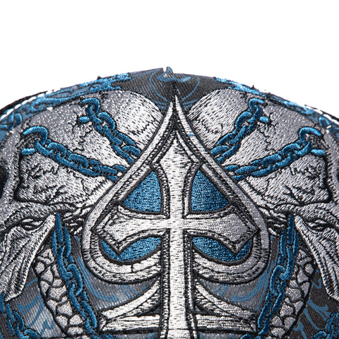 <div>AFFLIC CHARRED MARTYR TRUCKER BLUE/BLK SN</div> Affliction