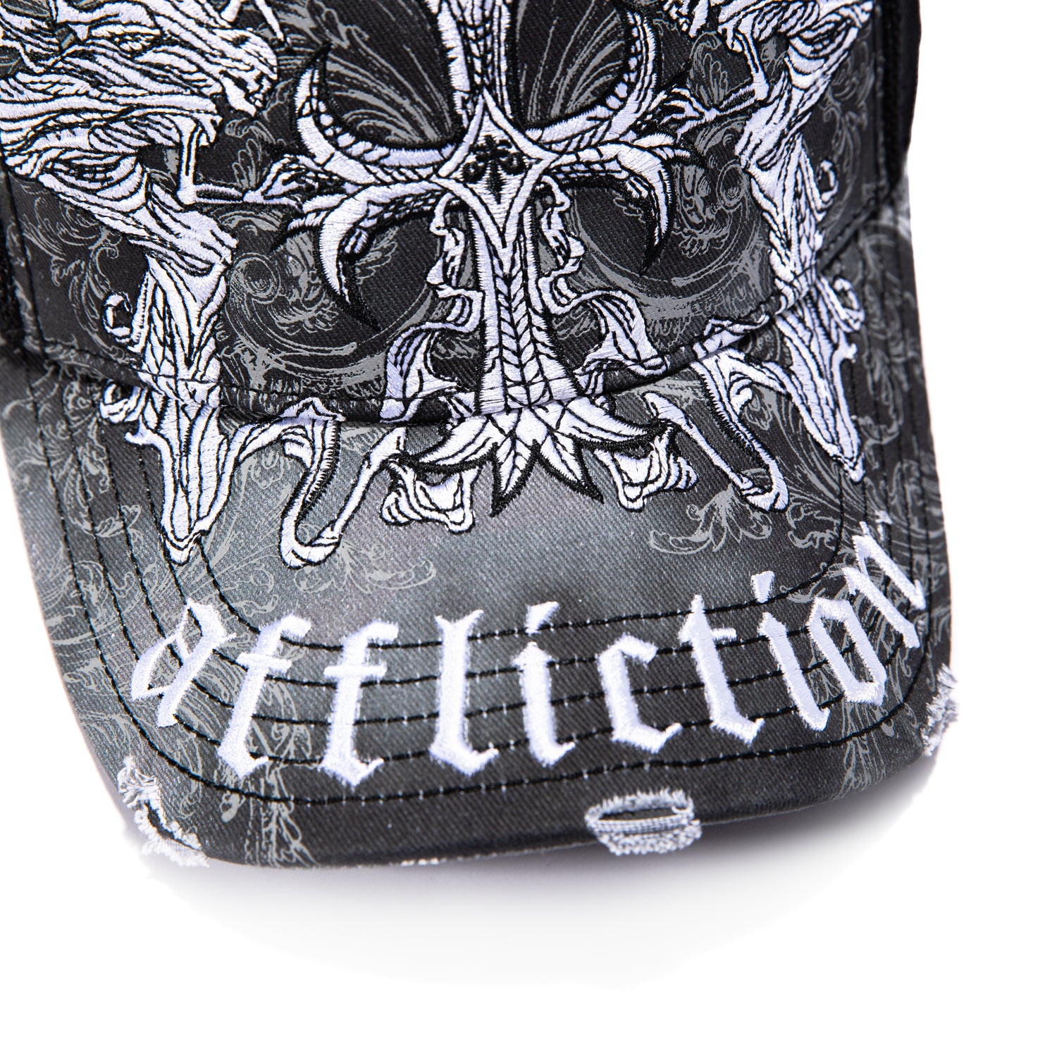 Affliction Jump Trucker Snapback Hat - Black – Hat Club