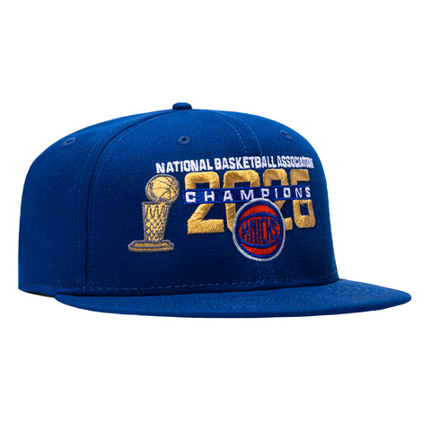 New Era 9Fifty New York Knicks 2026 NBA Champions Year Snapback Hat - Royal New Era