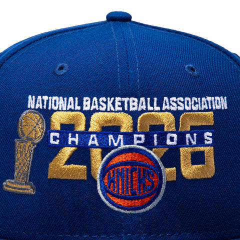 New Era 9Fifty New York Knicks 2026 NBA Champions Year Snapback Hat - Royal New Era