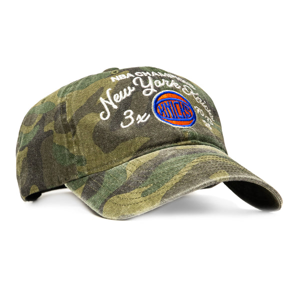 Mitchell & Ness New York Knicks 3x NBA Champions Patch Script