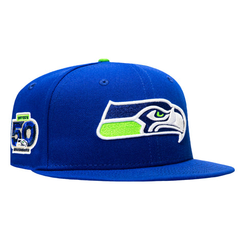 950 SEAHAWKS 50TH ROY/LGN New Era