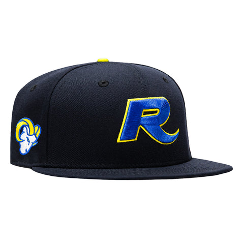 950 RAMS R NVY/ROY/YEL New Era