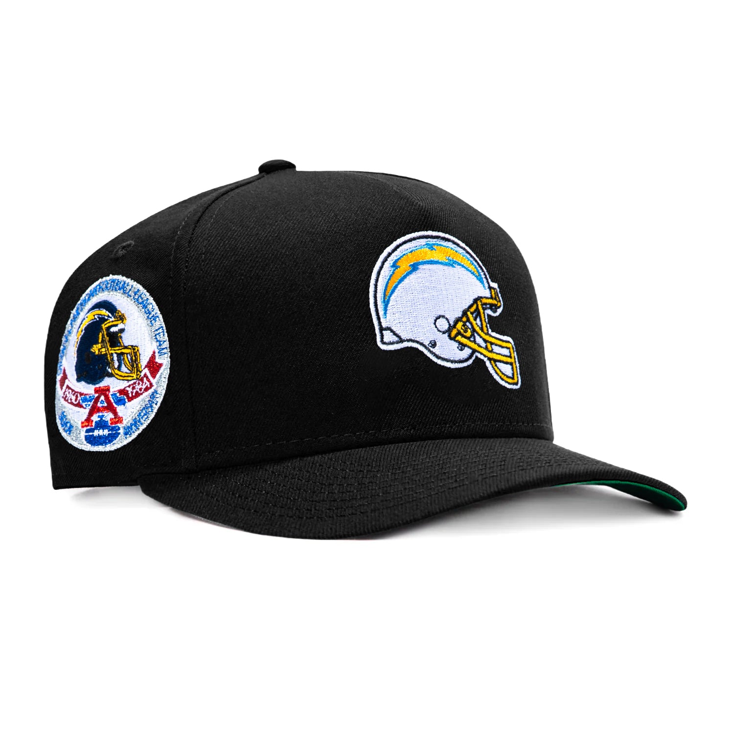 New Era 9Fifty A-Frame Black Dome Los Angeles Chargers AFC Silver