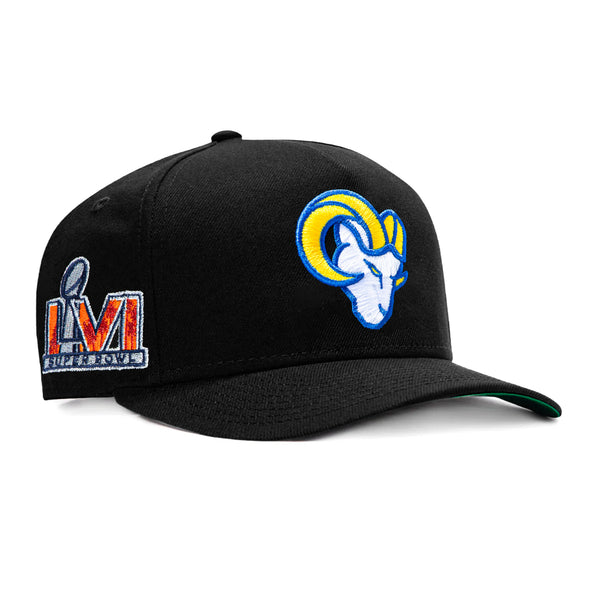 New Era 9Fifty A-Frame Black Dome Los Angeles Rams 2022 Super Bowl