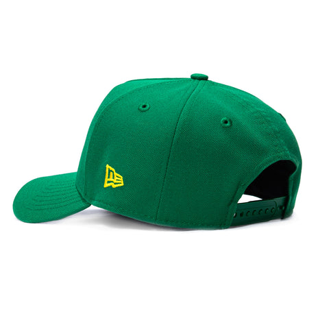 New Era 9Forty A-Frame Oregon Ducks Mascot Snapback Hat - Kelly Green New Era