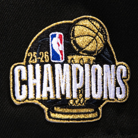970SS KNICKS OTC CHAMPS26 BLK SN New Era