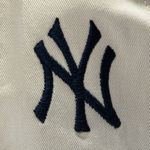 47 Brand New York Yankees Ice Cream Swirl Cleanup Strapback Adjustable Hat - Stone, Navy 47 Brand
