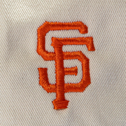 47 Brand San Francisco Giants Ice Cream Swirl Cleanup Strapback Adjustable Hat - Stone, Black 47 Brand