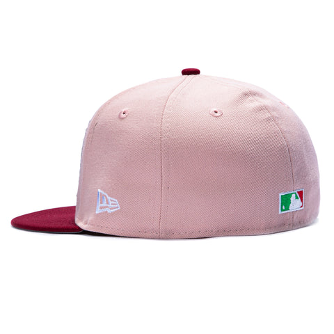 2TONE DODGERS WS96 LUCKY CAT PNK/CRD New Era