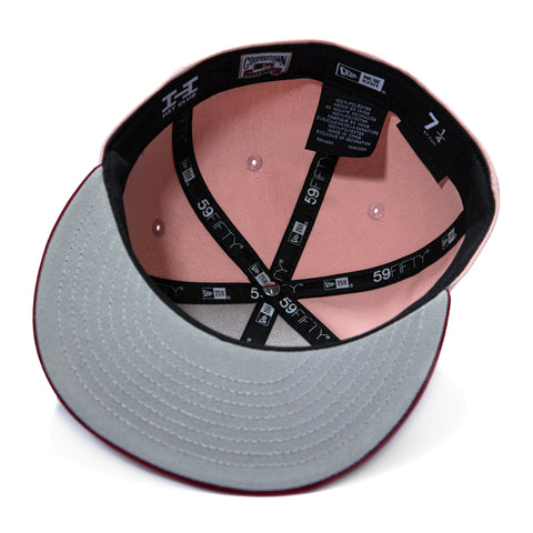 2TONE DODGERS WS96 LUCKY CAT PNK/CRD New Era