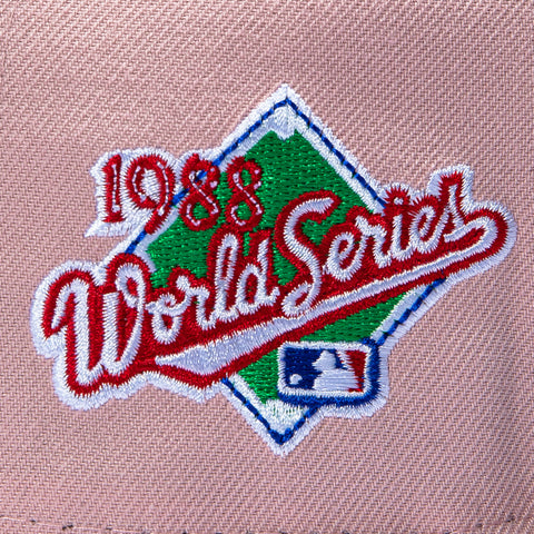 2TONE DODGERS WS96 LUCKY CAT PNK/CRD New Era